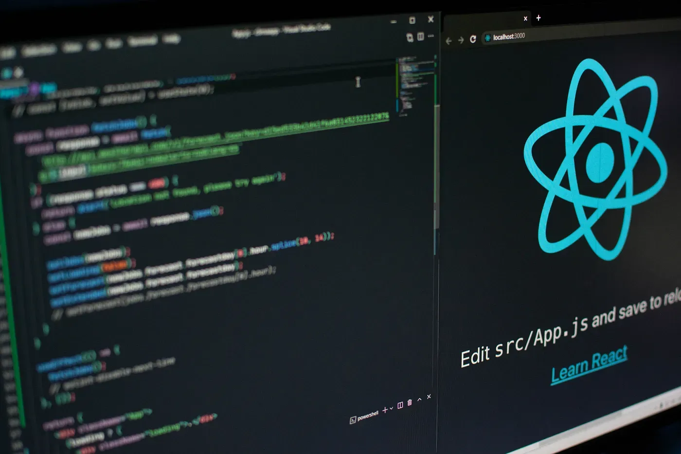 VSCode React writing